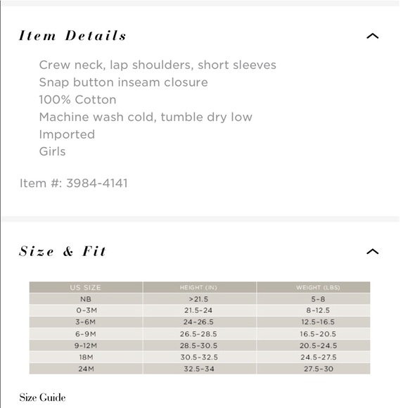 Petit Lem “little love” bunny themed- NB size - Picture 2 of 5